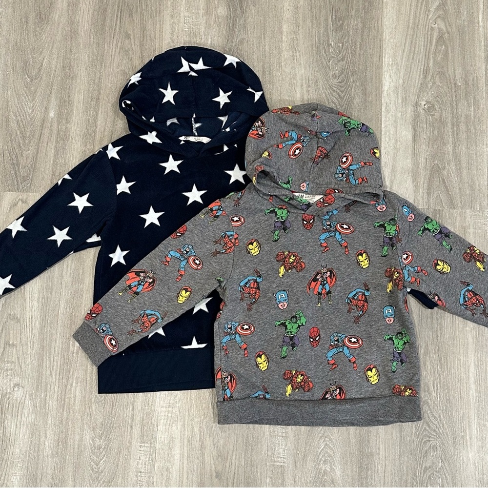 H&M: Boy’s Hoodies (Size: 4-6)